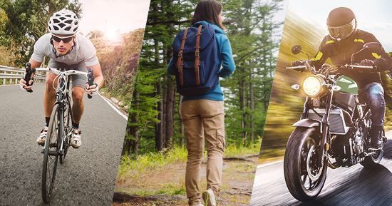 Picture of Motorcycle & Rider, Return